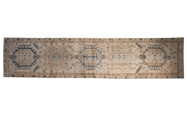 2.5x12 Vintage Distressed Fragment Karaja Rug Runner // ONH Item ee004341