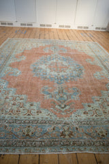 8x9.5 Vintage Distressed Khoy Carpet // ONH Item ee004343 Image 5