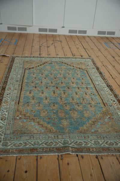 4x6.5 Vintage Distressed Serbend Rug // ONH Item ee004344 Image 6