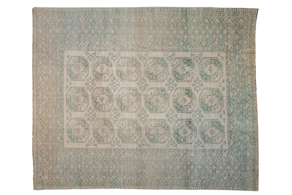 8x10 Vintage Distressed Ersari Carpet // ONH Item ee004349