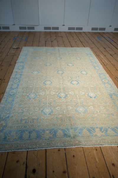 4.5x7.5 Vintage Distressed Hamadan Rug // ONH Item ee004350 Image 3