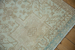 3.5x4 Vintage Distressed Fragment Karaja Square Rug // ONH Item ee004352 Image 3