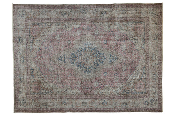7x9.5 Vintage Distressed Overdyed Sparta Carpet // ONH Item ee004358