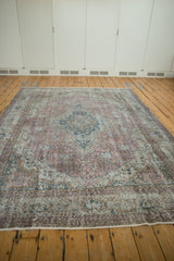 7x9.5 Vintage Distressed Overdyed Sparta Carpet // ONH Item ee004358 Image 3