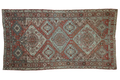 6.5x11.5 Vintage Distressed Soumac Design Carpet // ONH Item ee004360