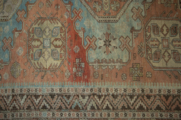 6x9 Vintage Distressed Soumac Design Carpet // ONH Item ee004361 Image 3
