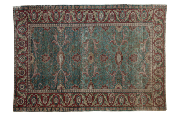 4x5.5 Vintage Fine Distressed Kayseri Rug // ONH Item ee004363