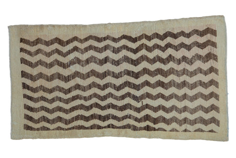 3.5x6 Vintage Distressed Tulu Rug // ONH Item ee004365