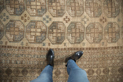 8.5x11.5 Vintage Distressed Ersari Carpet // ONH Item ee004366 Image 1