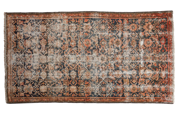 3.5x6 Vintage Distressed Hamadan Rug // ONH Item ee004367
