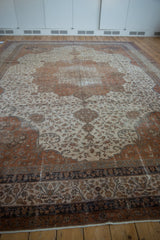 9.5x13.5 Vintage Fine Distressed Sivas Carpet // ONH Item ee004371 Image 9