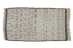3.5x6.5 Vintage Moroccan Rug // ONH Item ee004373