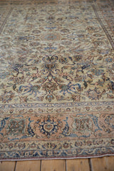 7x9.5 Vintage Distressed Isfahan Carpet // ONH Item ee004377 Image 4