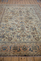 7x9.5 Vintage Distressed Isfahan Carpet // ONH Item ee004377 Image 6
