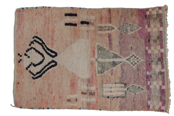 4x6 Vintage Distressed Moroccan Rug // ONH Item ee004386