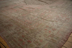 15.5x19.5 Vintage Distressed Oushak Carpet // ONH Item ee004390 Image 10