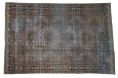 8x12 Vintage Distressed West Persian Carpet // ONH Item ee004397