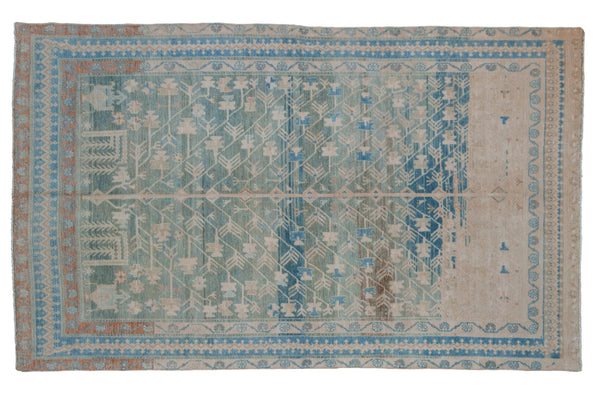 4.5x8 Vintage Fine Distressed Hamadan Rug // ONH Item ee004398