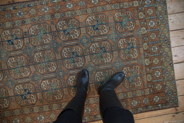 3.5x6 Vintage Distressed Afghani Belouch Design Rug // ONH Item ee004399 Image 1