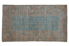 3x5.5 Vintage Distressed Afghani Belouch Design Rug // ONH Item ee004401