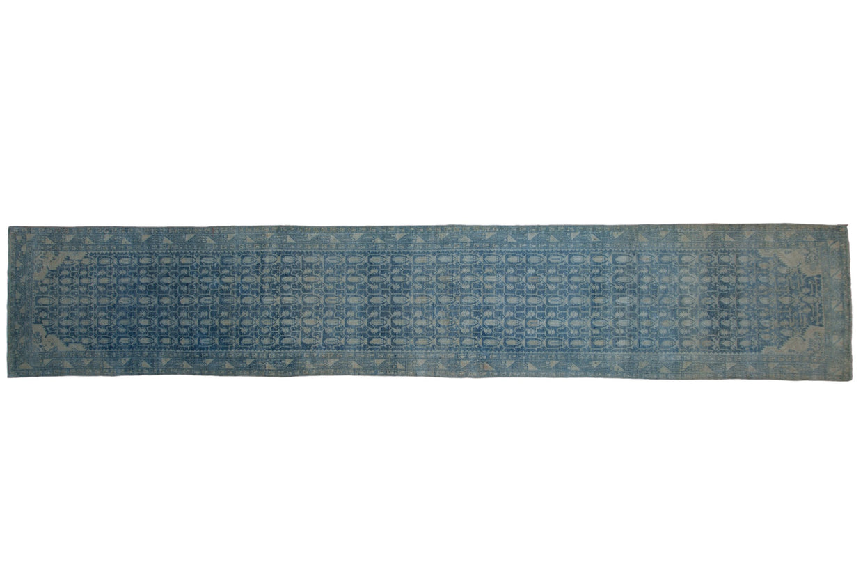 3x16.5 Vintage Fine Distressed Hamadan Rug Runner // ONH Item ee004402