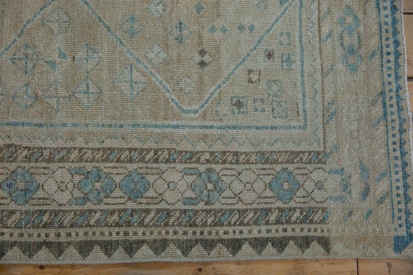 3.5x4.5 Vintage Distressed Afshar Square Rug // ONH Item ee004404 Image 5