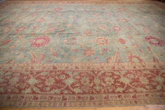 11.5x17 Vintage Distressed Yezd Carpet // ONH Item ee004405 Image 5