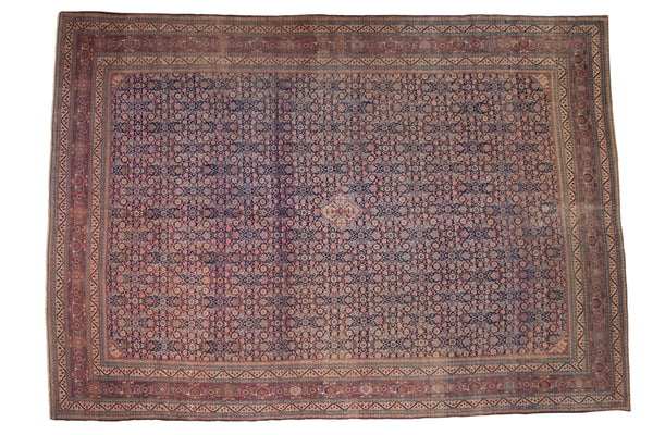 11.5x16 Vintage Tabriz Carpet // ONH Item ee004407