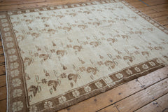 6x8.5 Vintage Distressed Oushak Carpet // ONH Item ee004412 Image 4