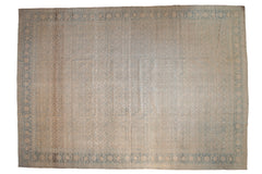 12x17 Vintage Distressed Tabriz Carpet // ONH Item ee004413