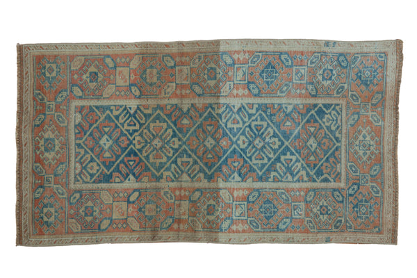 3x5.5 Vintage Distressed Mahal Rug // ONH Item ee004416