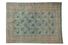 6.5x9 Vintage Distressed Ersari Carpet // ONH Item ee004417