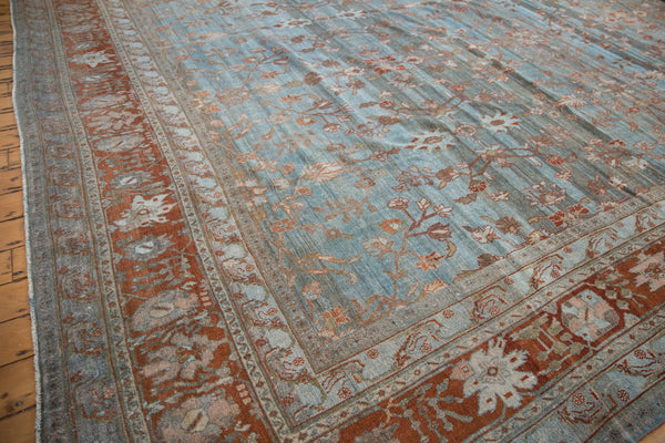12.5x20 Vintage Distressed Bibikabad Carpet // ONH Item ee004418 Image 1