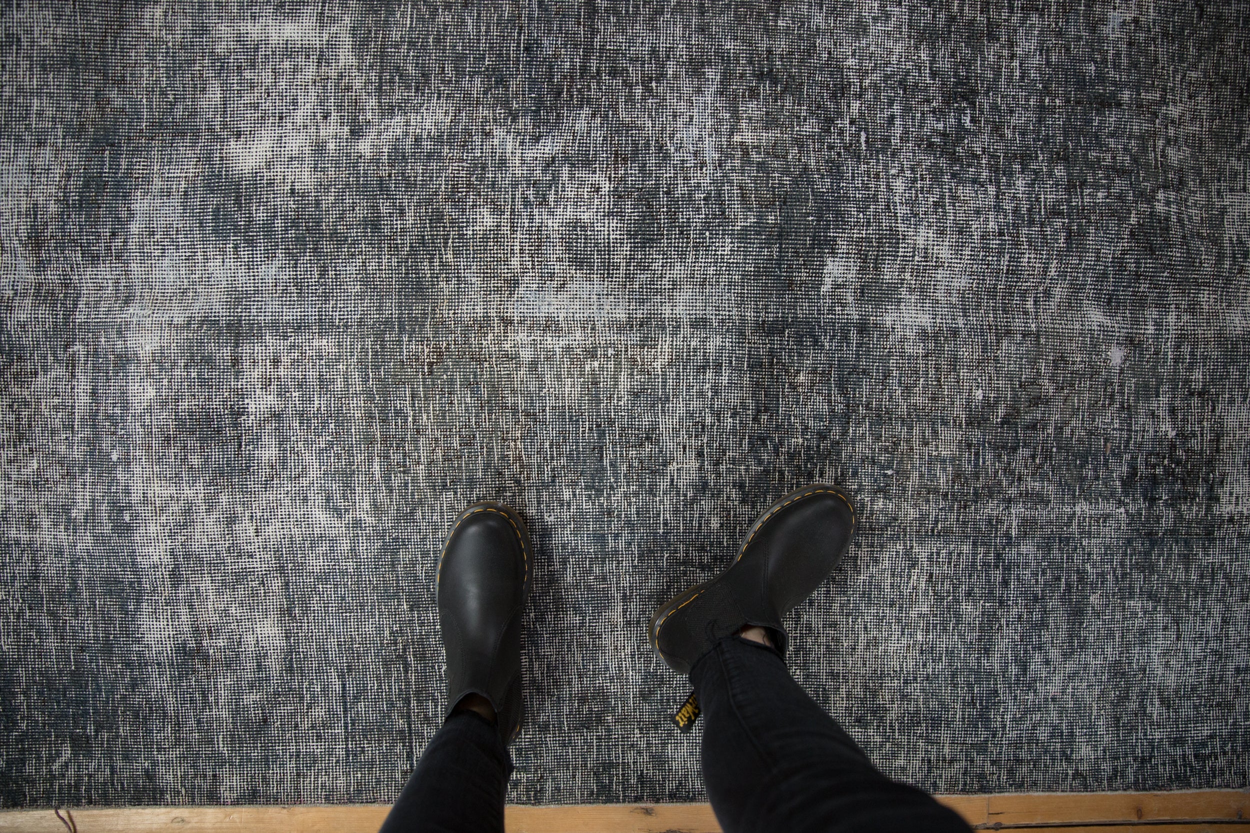 8x11.5 Vintage Overdyed Sparta Carpet // ONH Item ee004422 Image 1