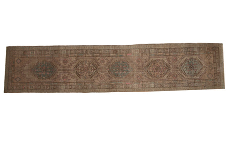 3x14 Vintage Distressed Serab Rug Runner // ONH Item ee004428