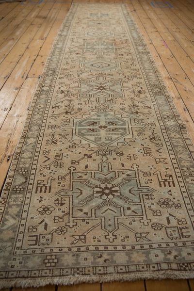 3x12.5 Vintage Distressed Karaja Rug Runner // ONH Item ee004431 Image 7