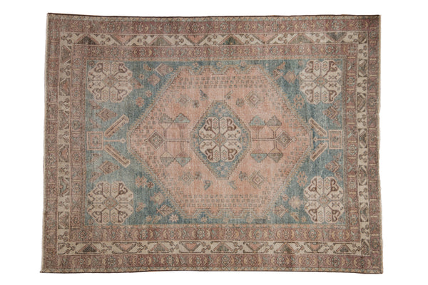 5x6.5 Vintage Distressed Abadeh Rug // ONH Item ee004432