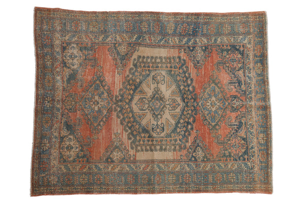 5x6.5 Vintage Distressed Veece Rug // ONH Item ee004435