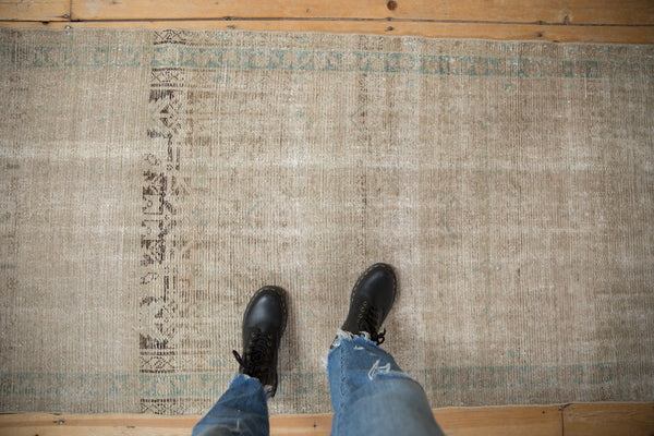 3x14 Vintage Fine Distressed Hamadan Rug Runner // ONH Item ee004437 Image 1