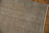 The reverse of a vintage Hamadan rug showing the hand-knotted foundation and weave.