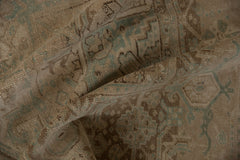 10.5x13.5 Vintage Distressed Heriz Carpet // ONH Item ee004438 Image 9