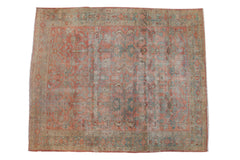 9x10.5 Vintage Distressed Lilihan Carpet // ONH Item ee004441