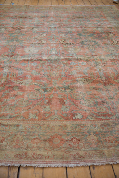 9x10.5 Vintage Distressed Lilihan Carpet // ONH Item ee004441 Image 7
