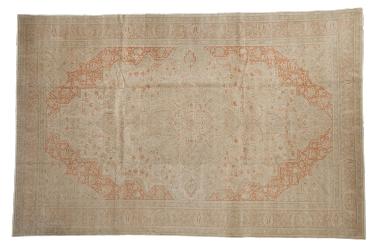 6x9.5 Vintage Fine Distressed Kayseri Carpet // ONH Item ee004443