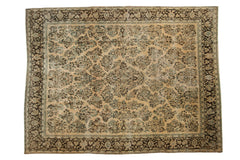 8.5x11.5 Vintage Distressed Arak Carpet // ONH Item ee004444