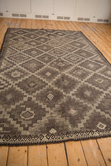 6x9.5 Vintage Distressed Jijim Carpet // ONH Item ee004448 Image 4