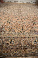 11.5x14 Vintage Distressed Kashan Carpet // ONH Item ee004450 Image 5