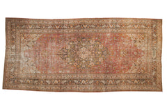 8x17.5 Vintage Distressed Doroksh Carpet // ONH Item ee004452