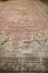 8x17.5 Vintage Distressed Doroksh Carpet // ONH Item ee004452 Image 8