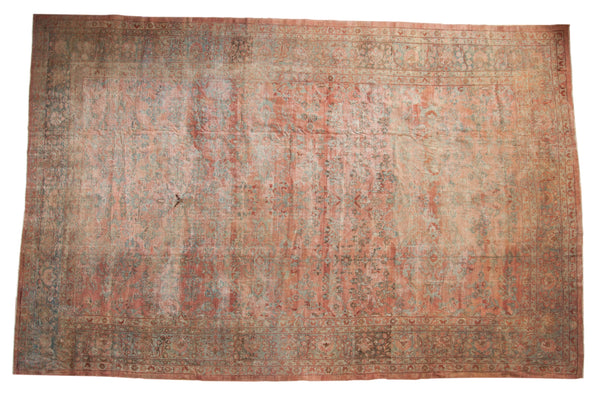 11x17 Vintage Distressed Mahal Carpet // ONH Item ee004453